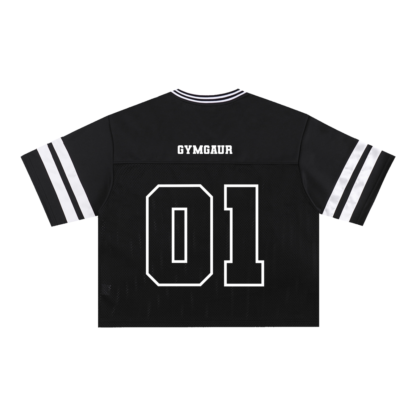 Varsity Taped Mesh Boxy T-Shirt