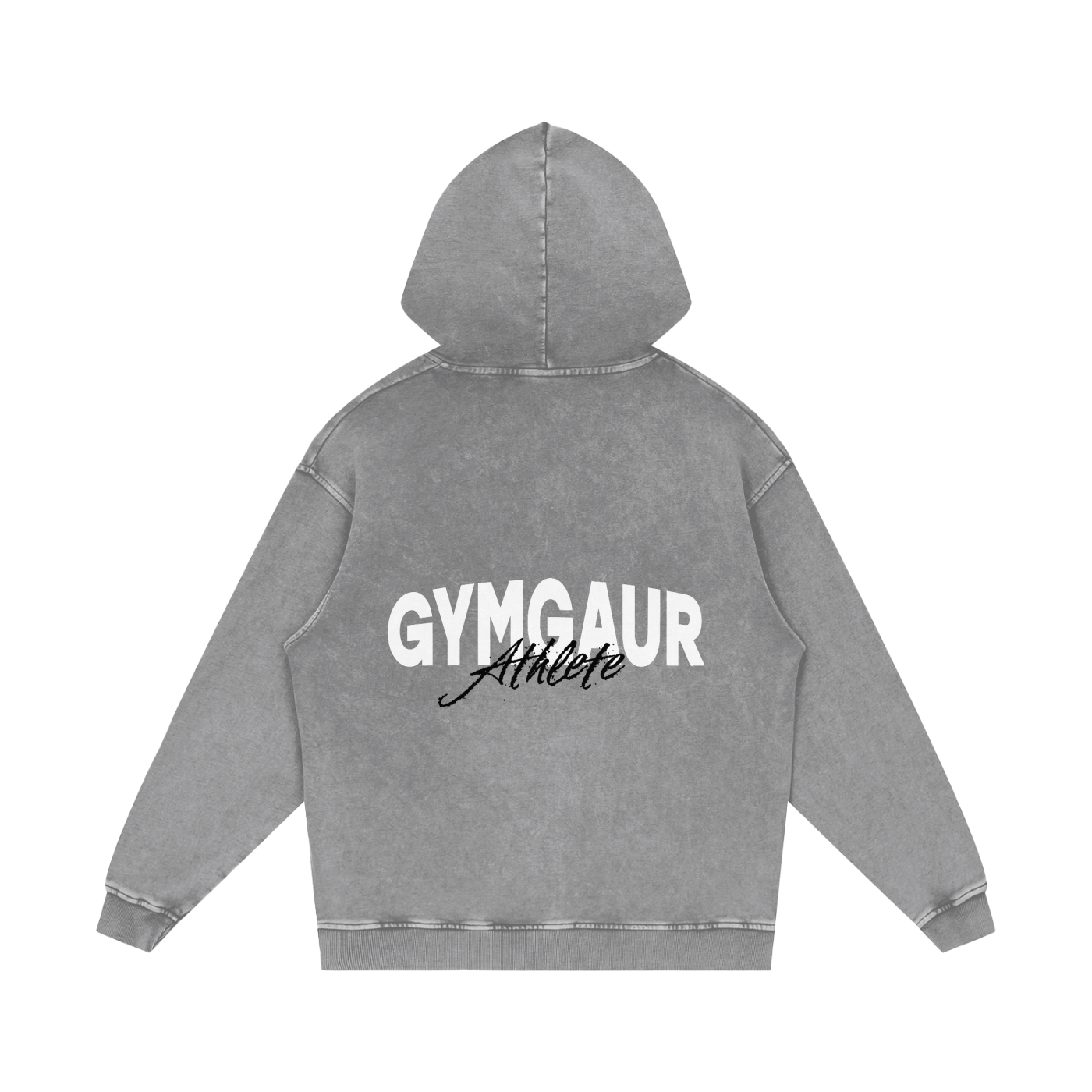 Snow Washed Loose Cotton Hoodie