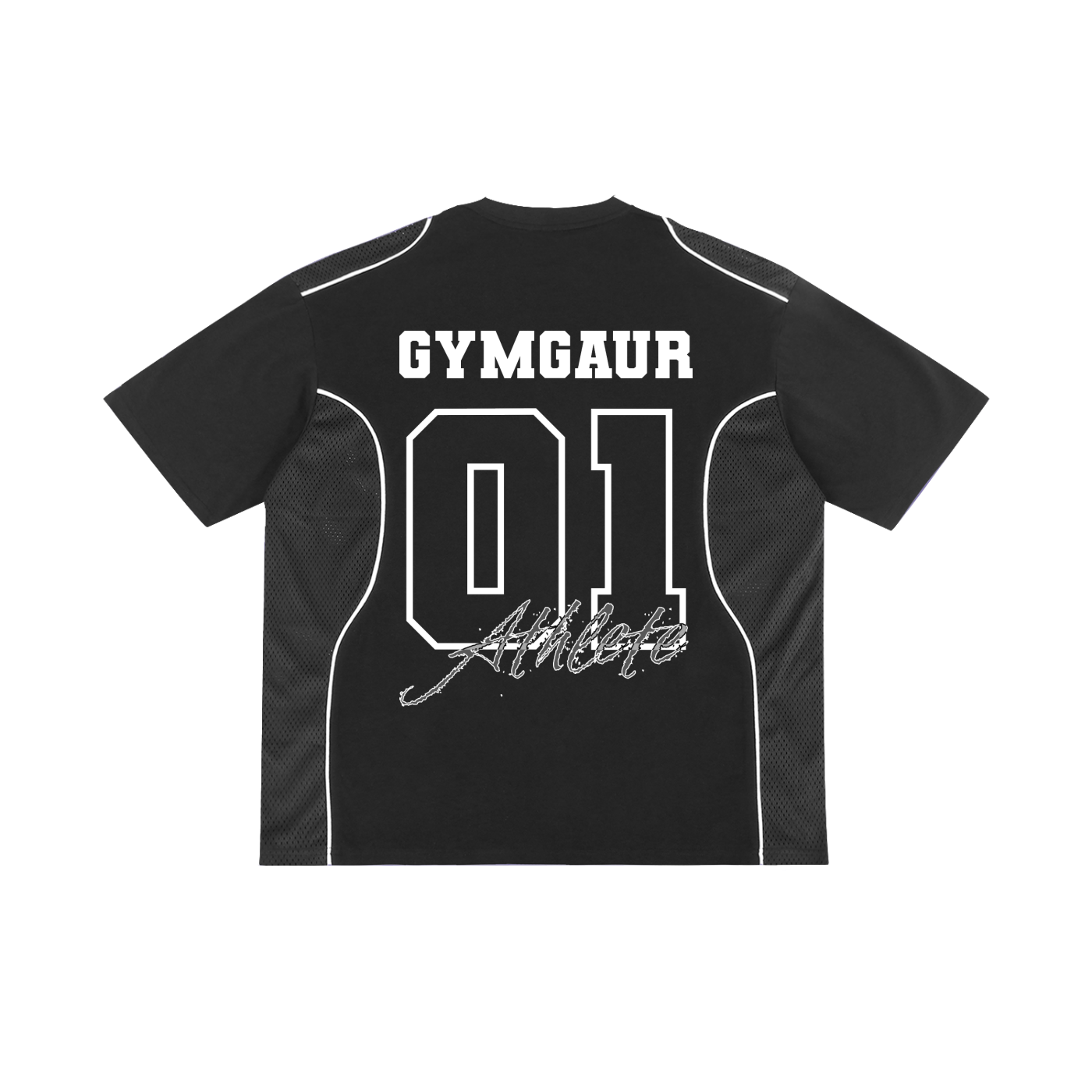 Varsity Contrast Piped Panel T-Shirt