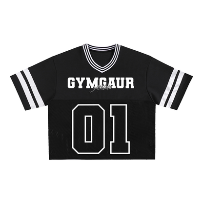 Varsity Taped Mesh Boxy T-Shirt