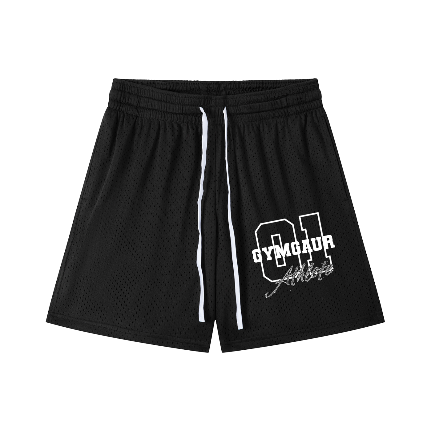 Varsity Mesh Drawstring Shorts