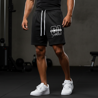 Varsity Mesh Drawstring Shorts