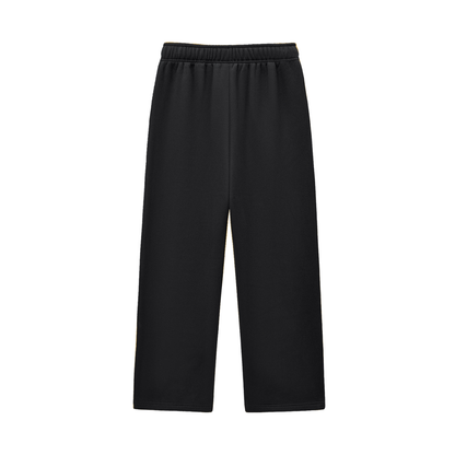 Contrast-Stitched Fleece Sweatpants