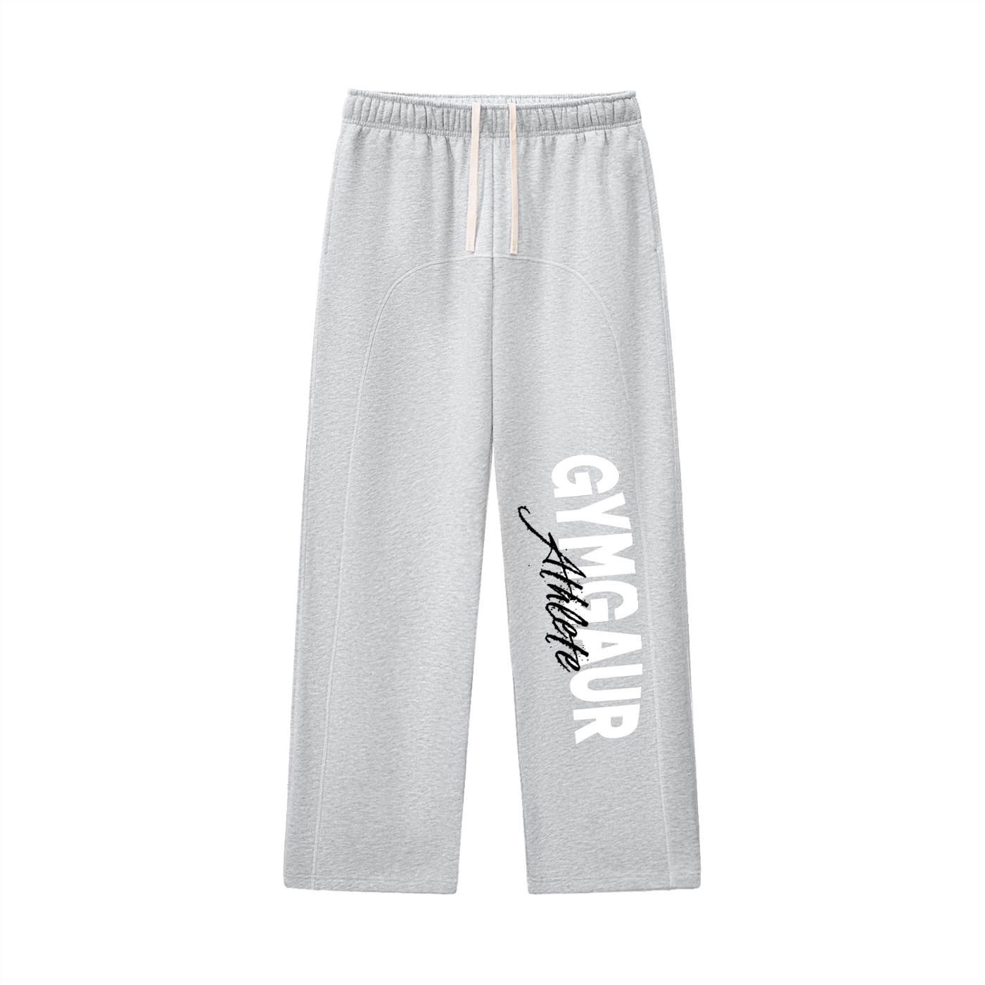 Contrast-Stitched Fleece Sweatpants