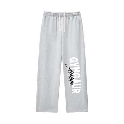 Contrast-Stitched Fleece Sweatpants
