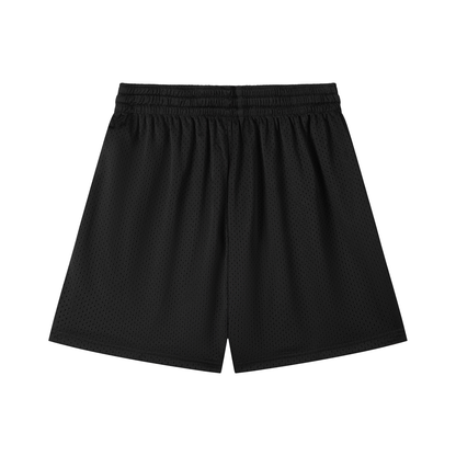 Varsity Mesh Drawstring Shorts