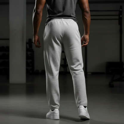 Contrast-Stitched Fleece Sweatpants