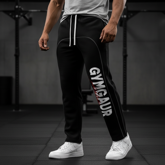 Contrast-Stitched Fleece Sweatpants