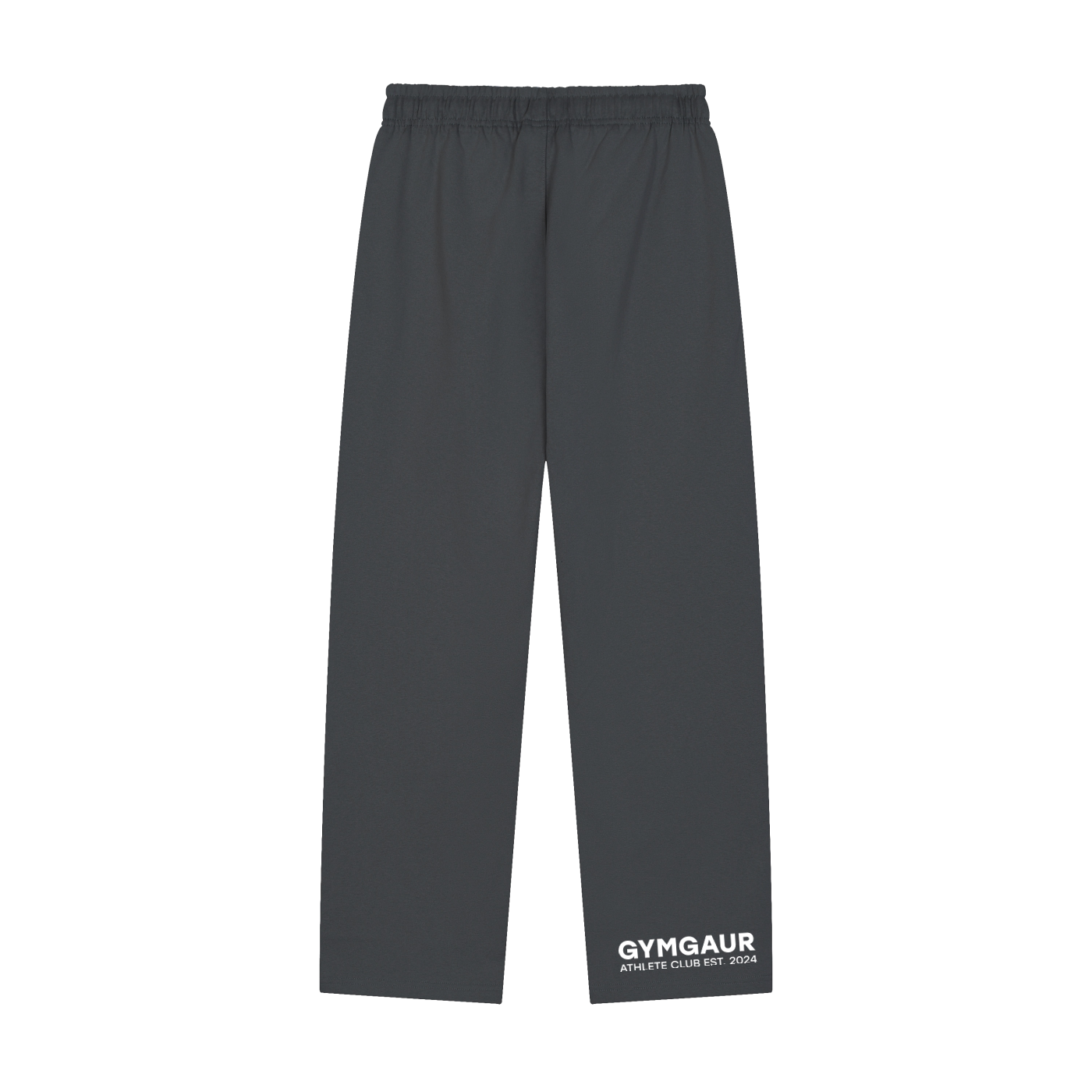 Solid Color Straight-Leg Sweatpants