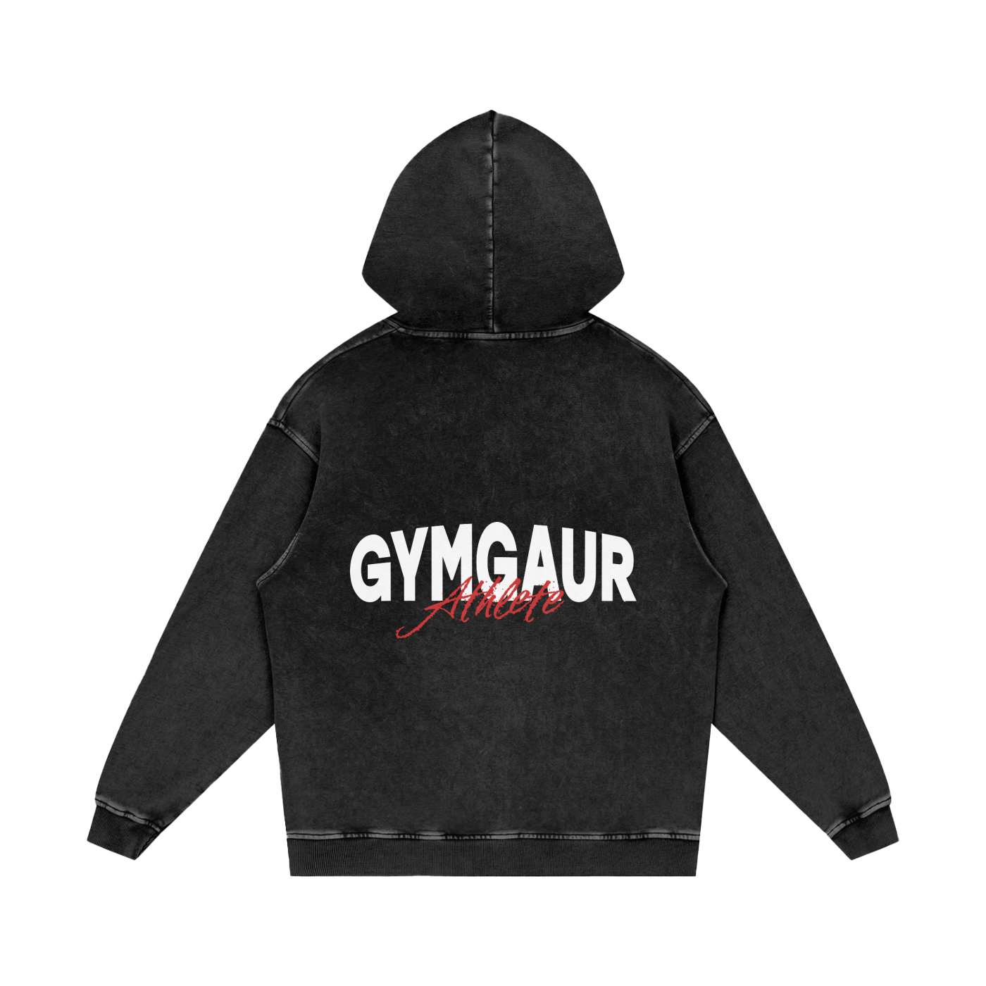 Snow Washed Loose Cotton Hoodie