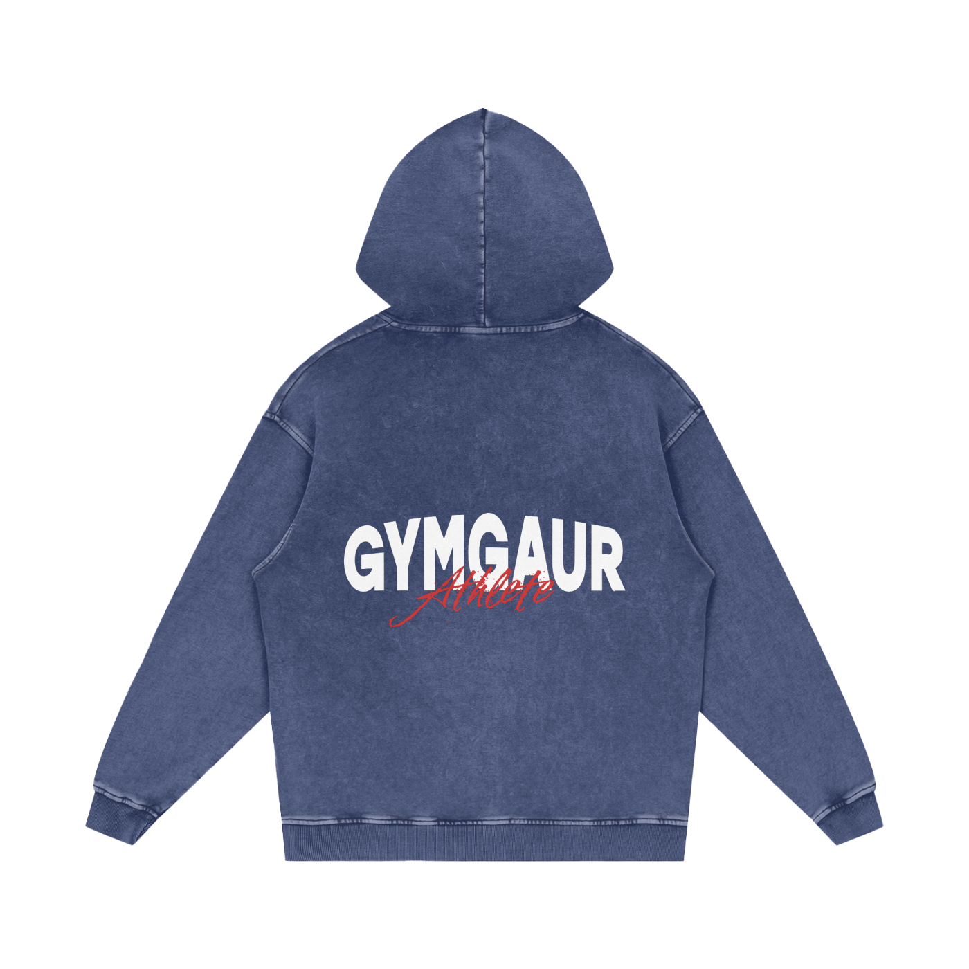 Snow Washed Loose Cotton Hoodie